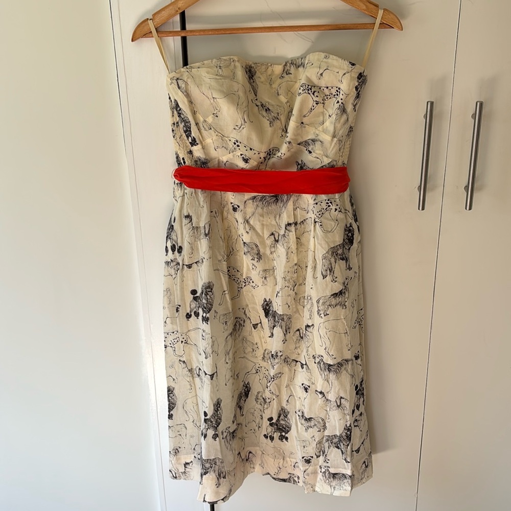Maeve Fetch And Frolic strapless dress